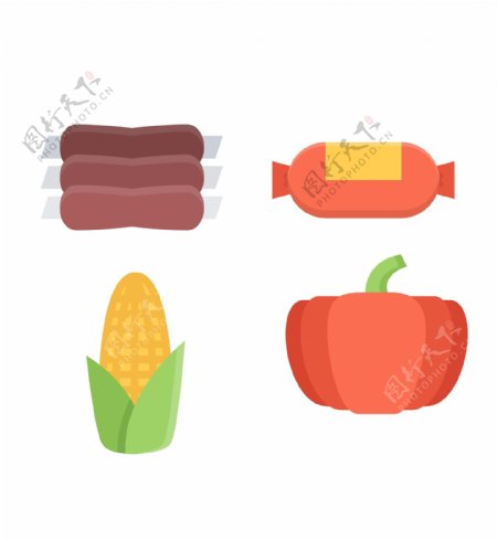食物icon图标素材