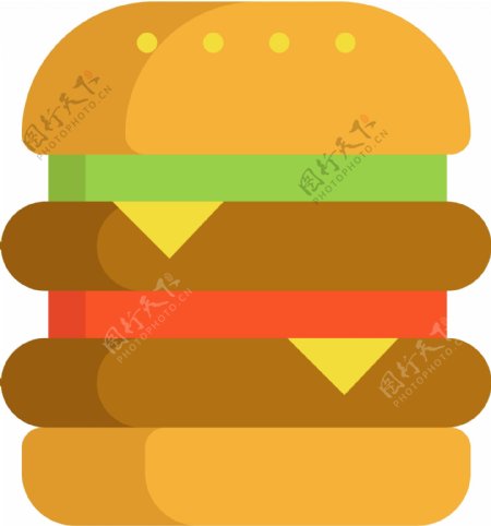 汉堡icon图标