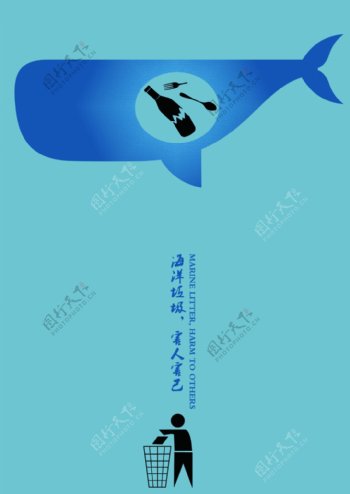 海洋垃圾鲸鱼篇