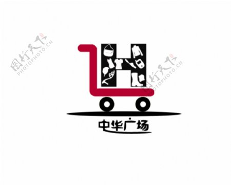 中华广场logo
