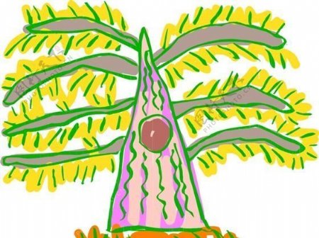 树木植物图案矢量AI0014