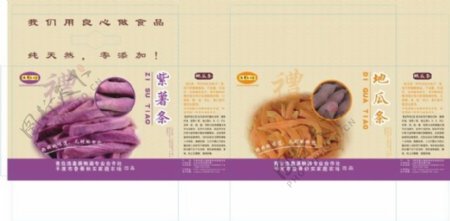 紫薯地瓜条包装