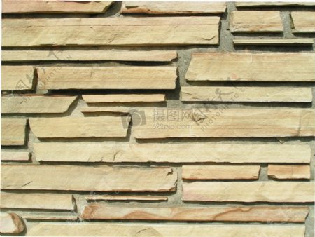 木头砌成的墙壁