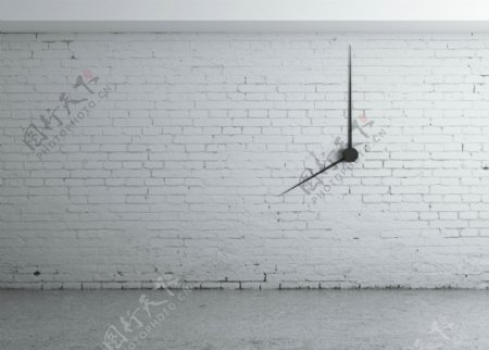 墙壁时钟商务图图片