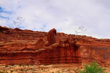 美国拱门国家公园风景