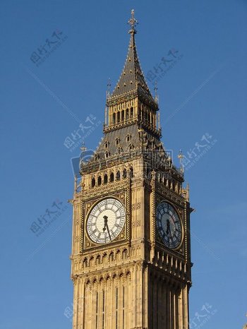 具有里程碑意义时钟英格兰伦敦团结王国钟塔