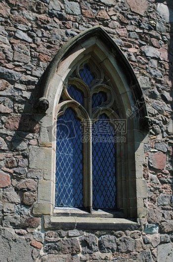 教堂的含铅窗口