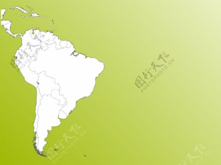 南美地图矢量