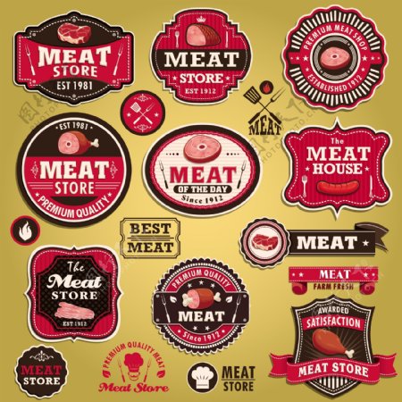 肉类食品贴标