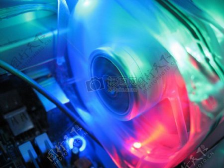 彩色的电脑磁盘