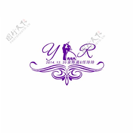 婚礼logo主题婚礼婚礼设计