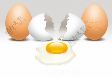 鸡蛋蛋黄破鸡蛋