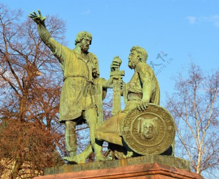 纪念碑米宁和波扎尔斯基