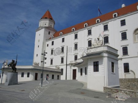 斯洛伐克白色城堡
