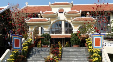 越南风格的建筑