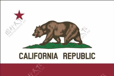 加利福尼亚国旗