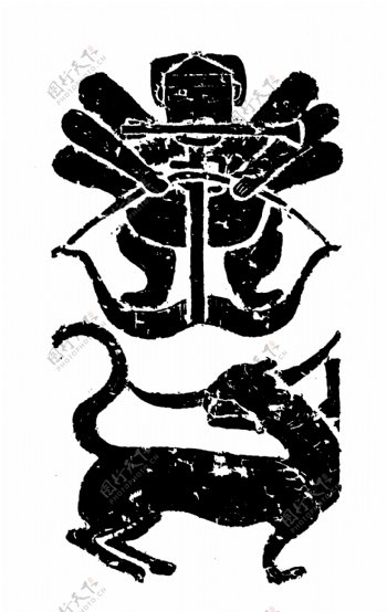 动物图案中国传统图案秦汉时期图案059