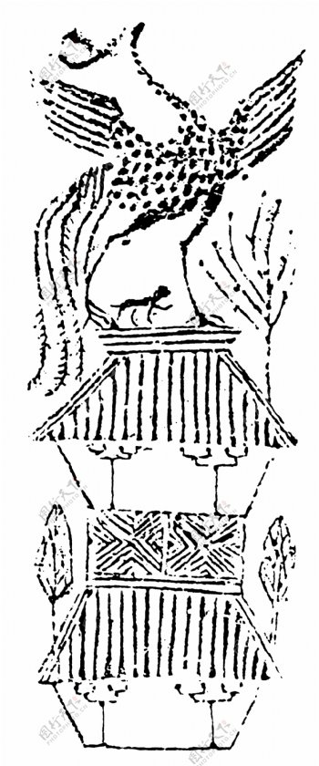 动物图案中国传统图案秦汉时期图案118