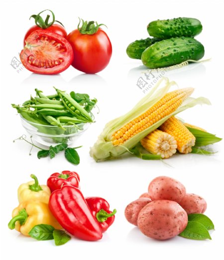 新鲜蔬菜素材图片