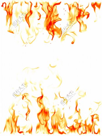 燃烧的火苗背景图片