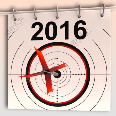 2016的目标意味着未来的目标投影