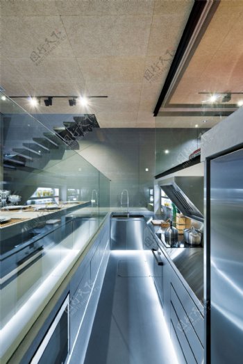 现代创意厨房橱柜设计图