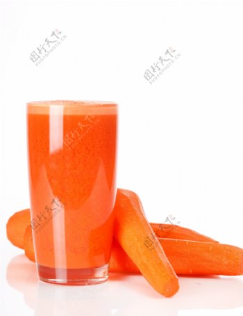 胡萝卜与果汁
