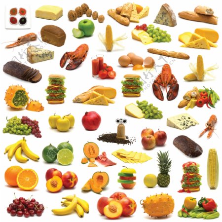 水果与蔬菜01高清图片
