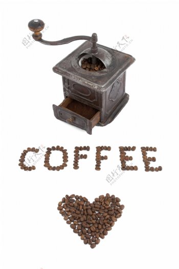 咖啡研磨图片
