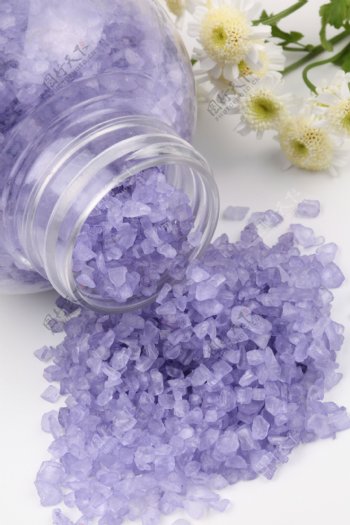 SPA紫色水晶石