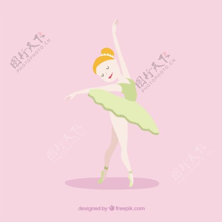 芭蕾芭蕾舞演员姿势优雅