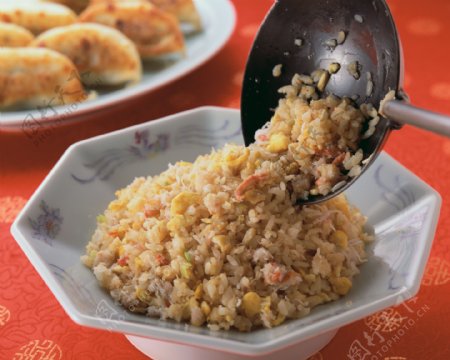 炒米饭图图片