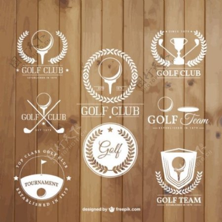 高尔夫赛事的徽章
