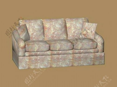常用的沙发3d模型沙发效果图156