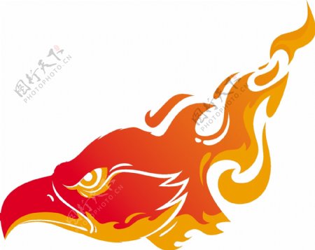 火焰雄鹰logo