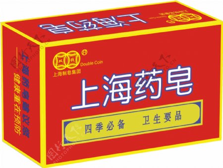 上海药皂的包装