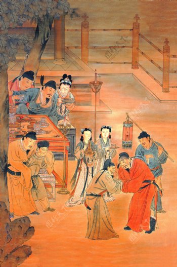 人物名画中国古典藏画0071