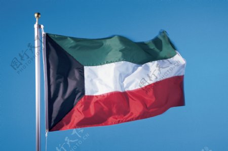 科威特国旗图片