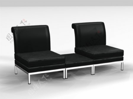 公装家具之公共座椅0183D模型