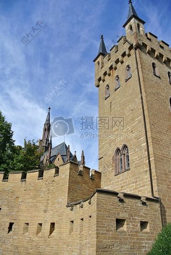 欧洲古风城堡