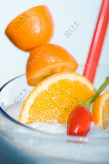 橙子辣椒鸡尾酒