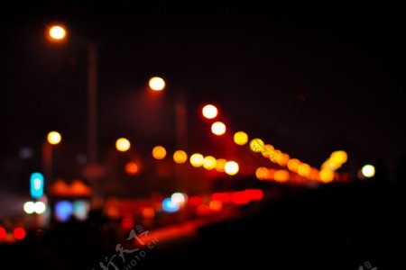 城市夜景摄影图片