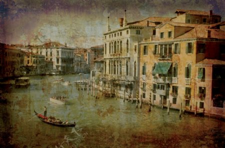 古老水城威尼斯图片