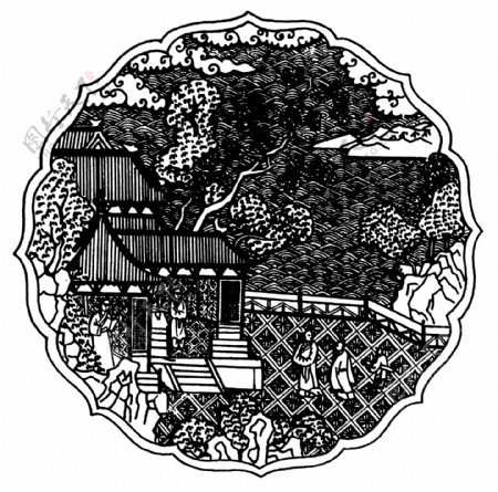 装饰图案元明时代图案中国传统图案452