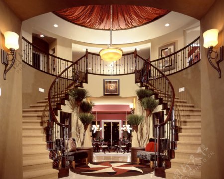 别墅楼梯装修设计图片