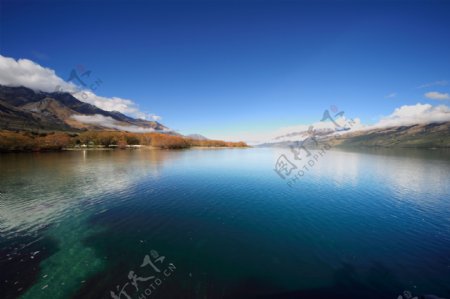 美丽湖泊风景