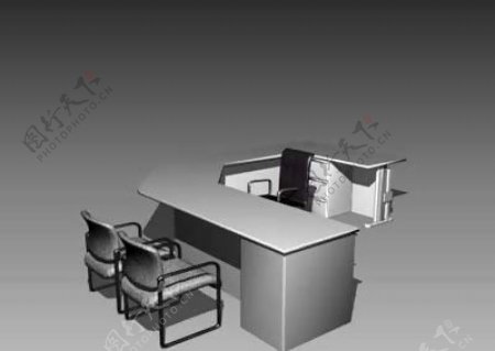 办公桌3D办公家具模型20080918更新25