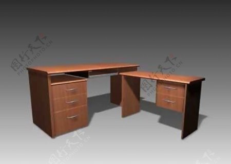 办公桌3D办公家具模型20080918更新55
