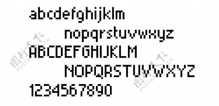 MiniSet2像素字体