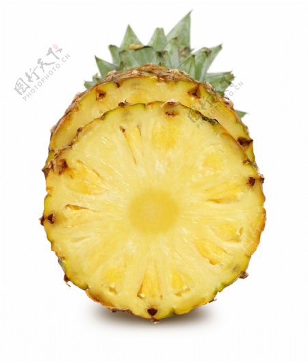 新鲜的菠萝水果高清图片